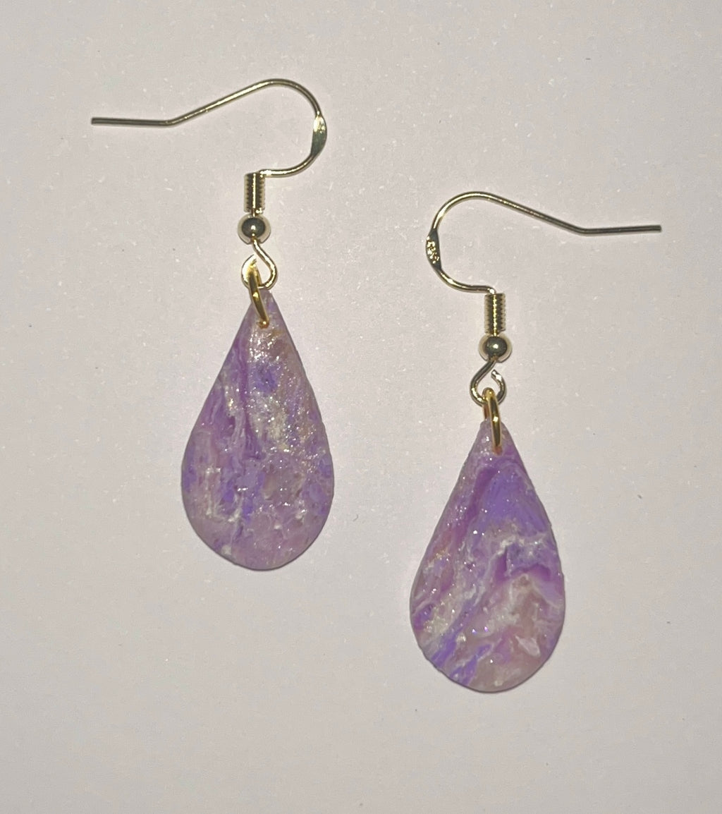 Amethyst Teardrops